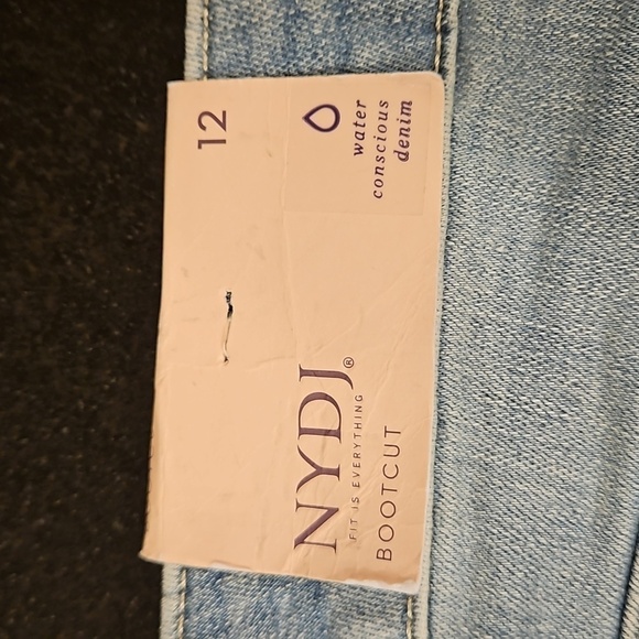 💕NYDJ💕 Barbara Bootcut Jeans ~ Solstice Wash 12 NWT - Picture 9 of 12
